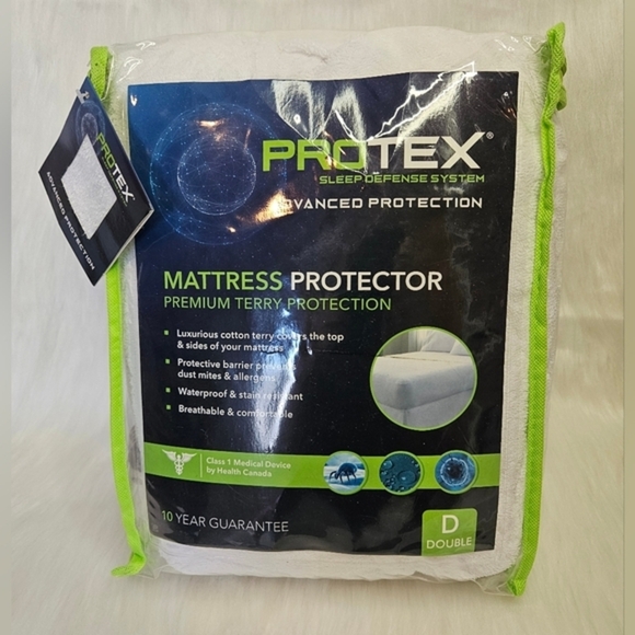 Protex Sleep Defense System Advanced Waterproof Mattress Protector - Picture 1 of 5